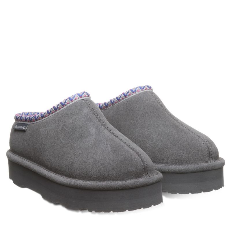 New Arrivals Bearpaw Kids' Martis Youth Charcoal