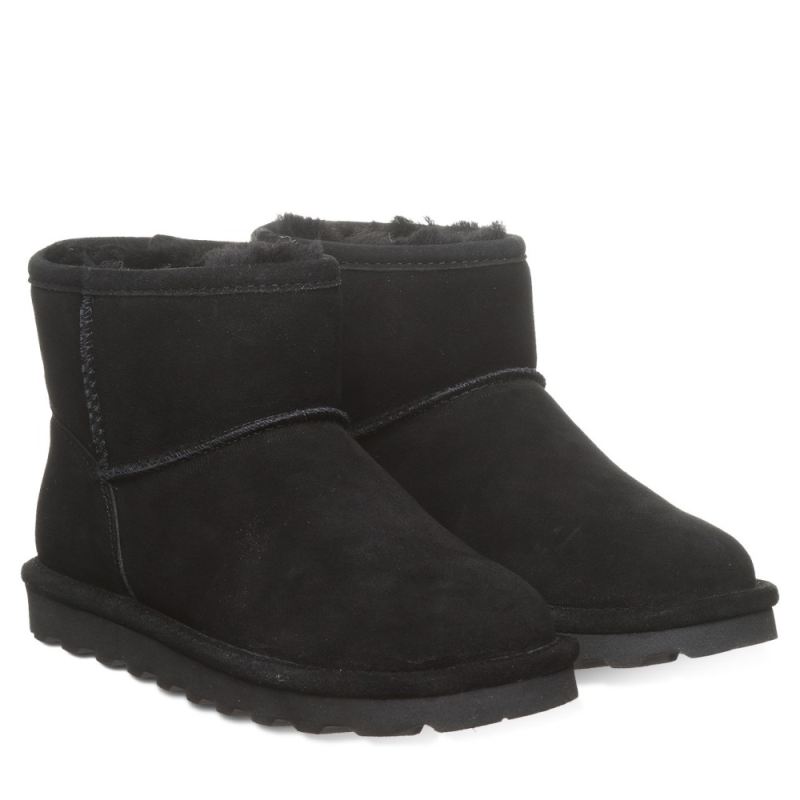 New Arrivals Bearpaw Women's Alyssa Wide Black