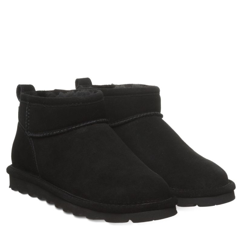 New Arrivals Bearpaw Women's Shorty Wide Black