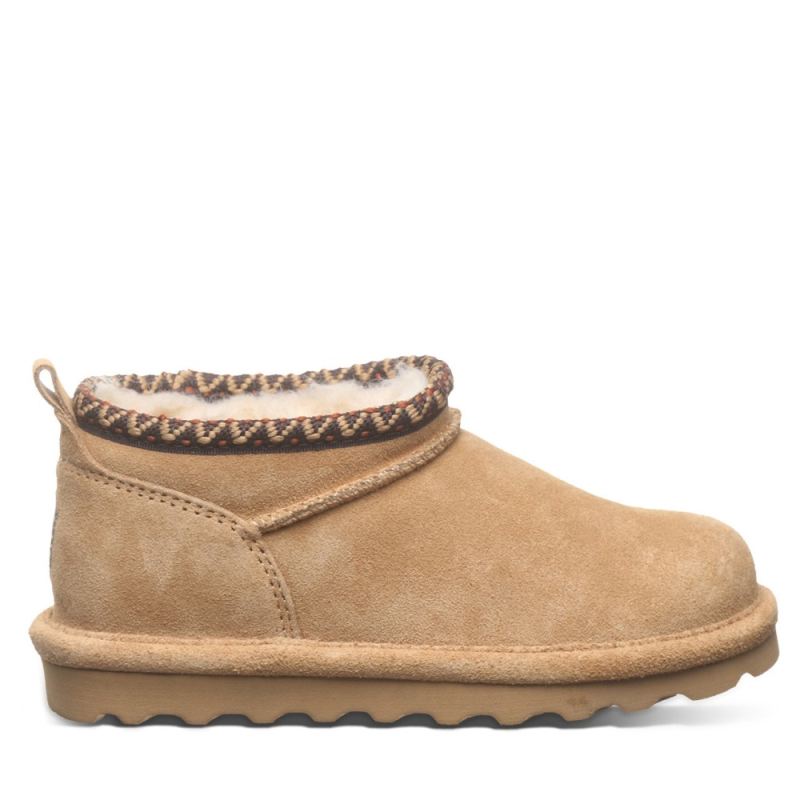 New Arrivals Bearpaw Kids' Super Shorty Deco Youth Iced Coffee