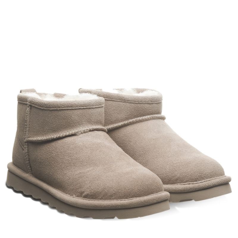 New Arrivals Bearpaw Women's Shorty Wide Mushroom