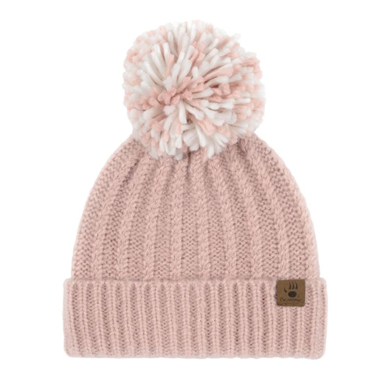 New Arrivals Bearpaw Hat Glove Set 2Pk Pink