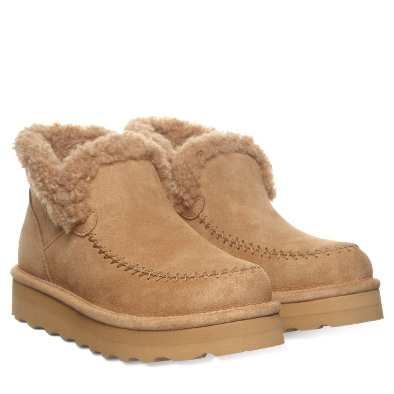 New Arrivals Bearpaw Women's Maeve Platform Lo Iced Coffee Solid