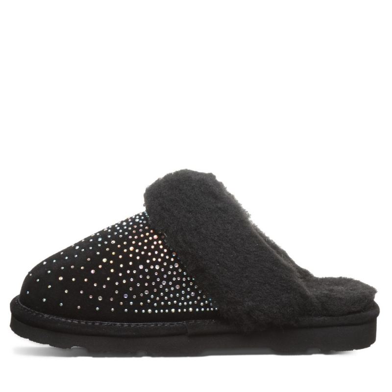 New Arrivals Bearpaw Women's Loki Exotic Black Sparkle