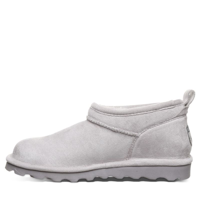 New Arrivals Bearpaw Women's Super Shorty Vegan Gray Fog