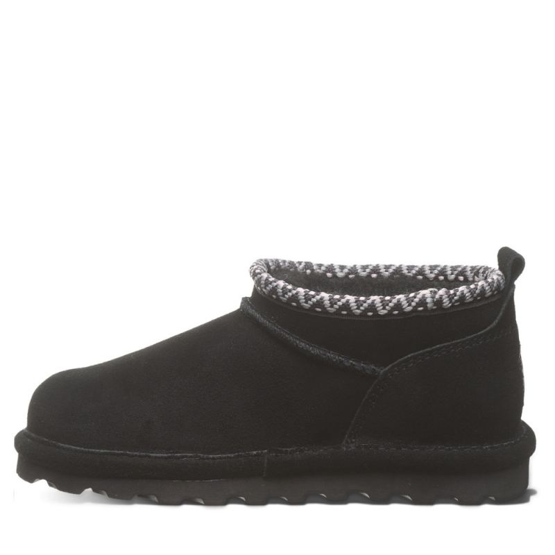 New Arrivals Bearpaw Kids' Super Shorty Deco Youth Black