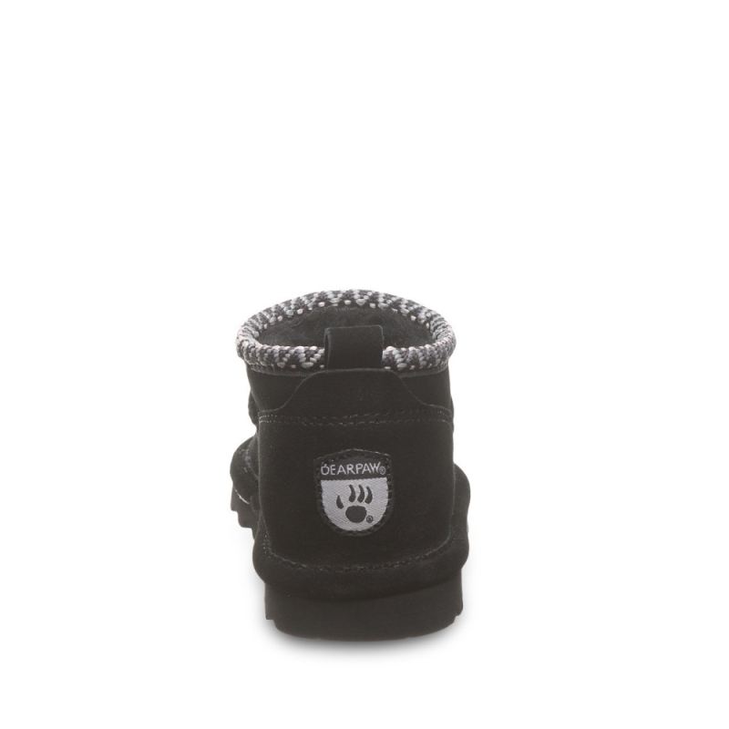 New Arrivals Bearpaw Kids' Super Shorty Deco Youth Black