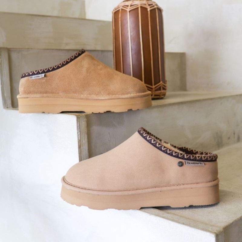 New Arrivals Bearpaw Women's Martis Vegan Iced Coffee Solid