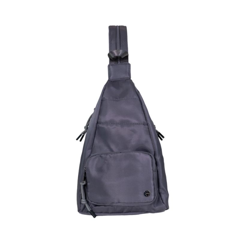 New Arrivals Bearpaw Women's Sporty Convertible Backpack/Sling Dark Gray