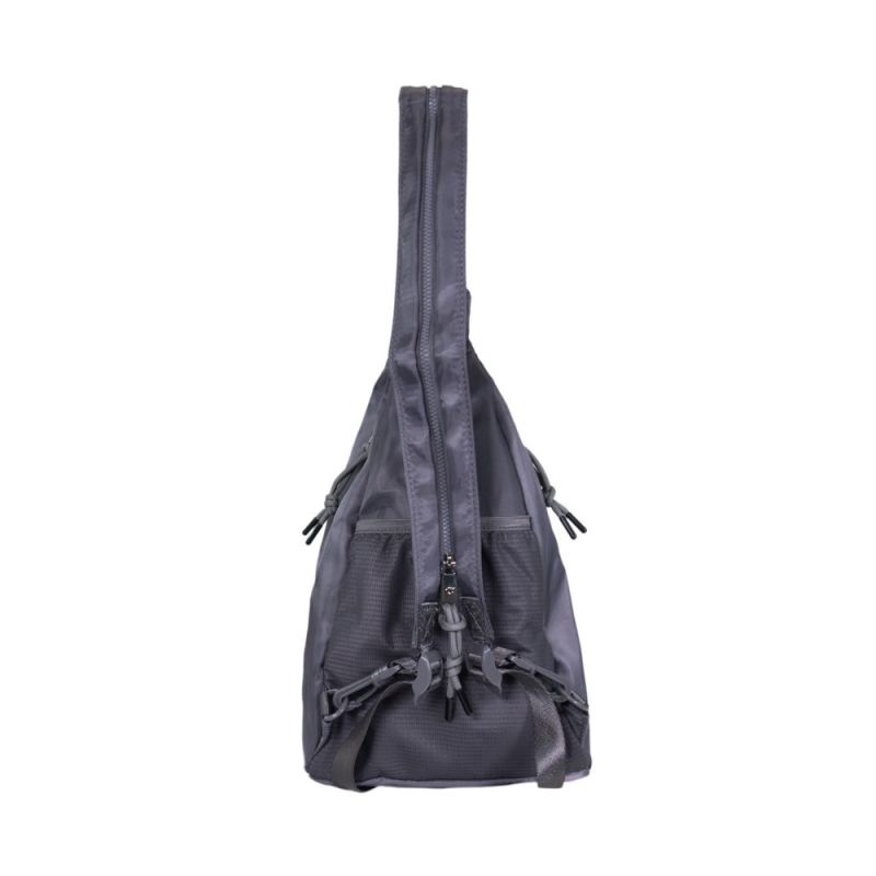 New Arrivals Bearpaw Women's Sporty Convertible Backpack/Sling Dark Gray