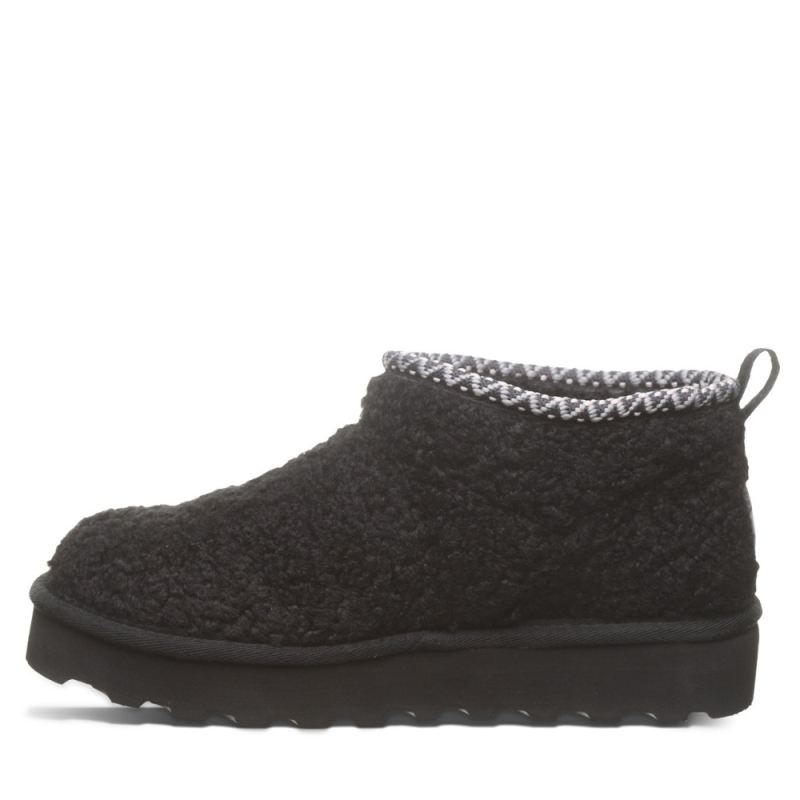 New Arrivals Bearpaw Women's Snuggle Daphne Deco Black
