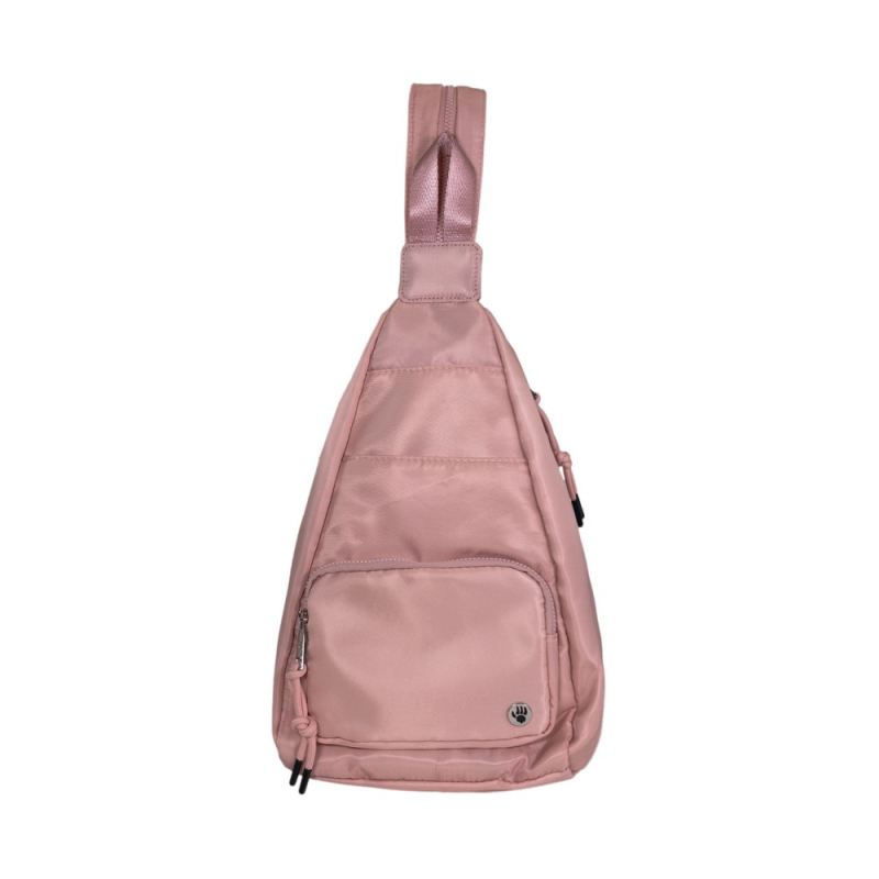 New Arrivals Bearpaw Women's Sporty Convertible Backpack/Sling Blush