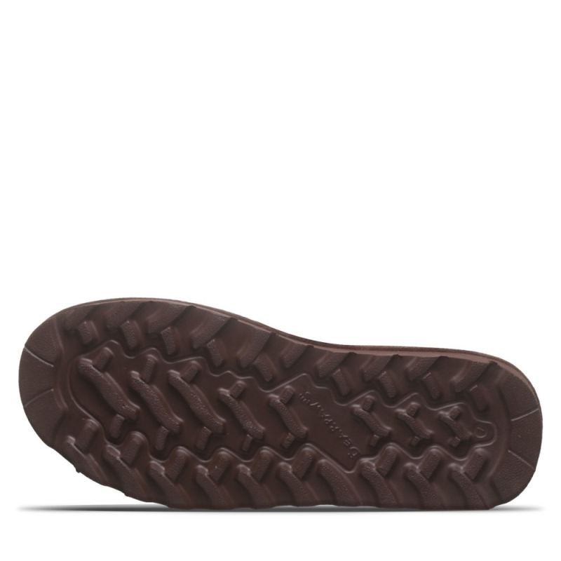 New Arrivals Bearpaw Women's Alyssa Wide Walnut