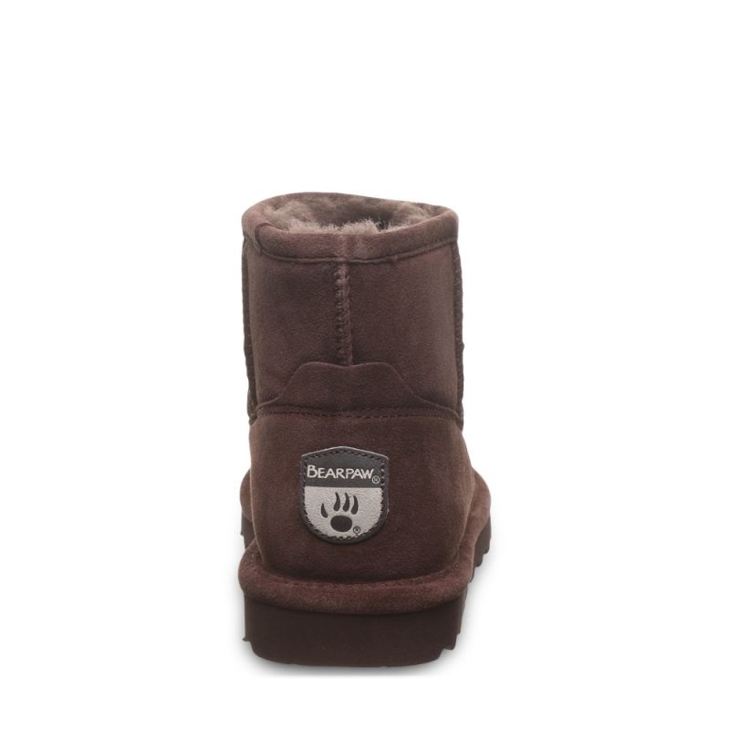 New Arrivals Bearpaw Women's Alyssa Wide Walnut