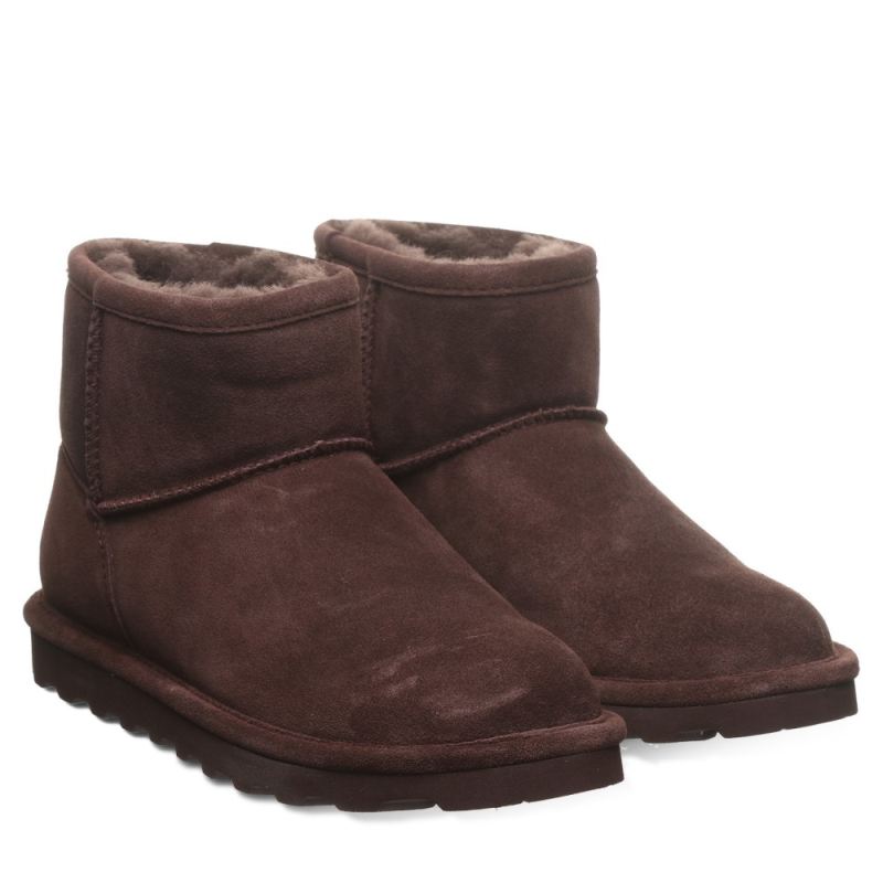 New Arrivals Bearpaw Women's Alyssa Wide Walnut