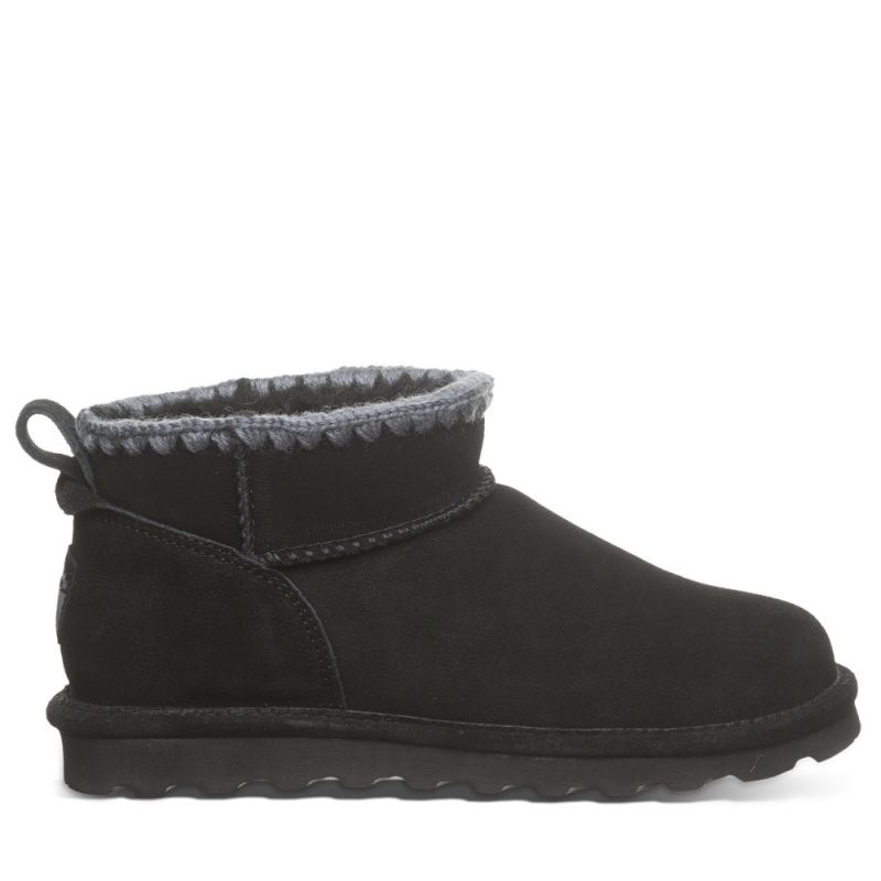 New Arrivals Bearpaw Women's Shorty Crochet Black