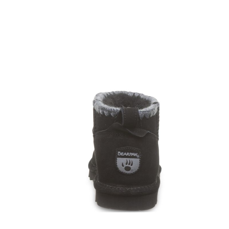 New Arrivals Bearpaw Women's Shorty Crochet Black