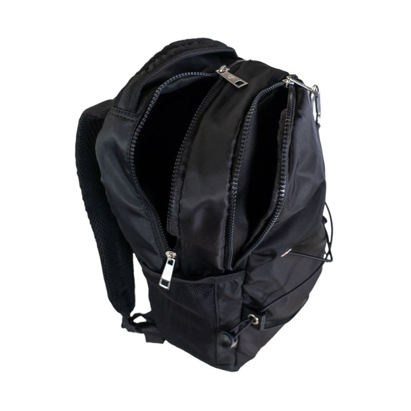 New Arrivals Bearpaw Women's Bungee Cord Backpack Black
