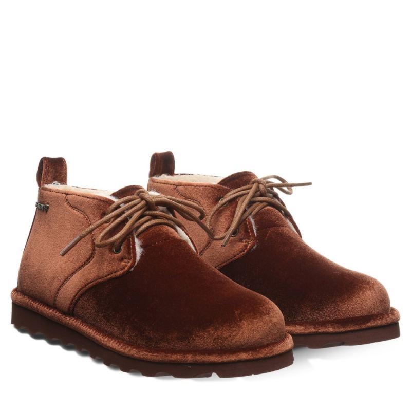 New Arrivals Bearpaw Women's Skye Carmel Velvet