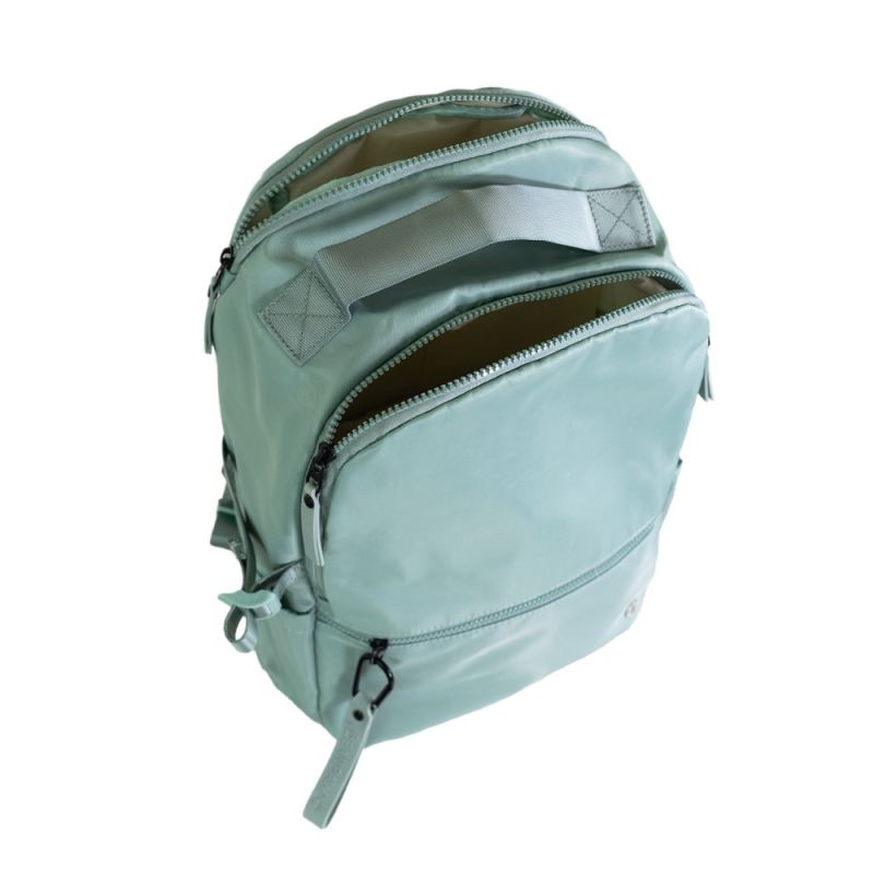 New Arrivals Bearpaw Women's Sporty Nylon Square Backpack Sage