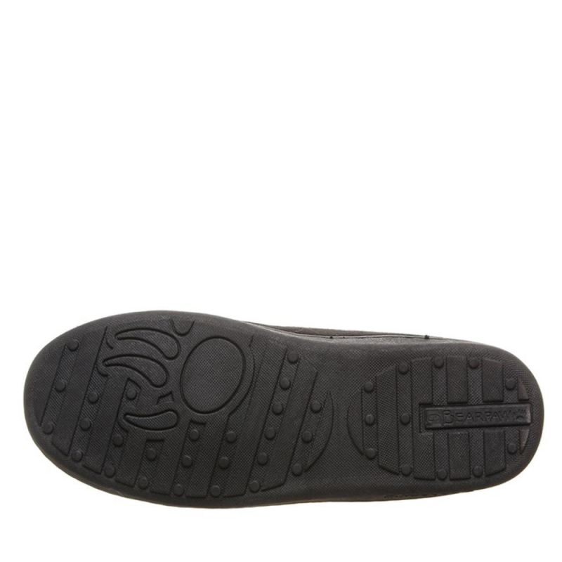 New Arrivals Bearpaw Men's Moc II Wide Black