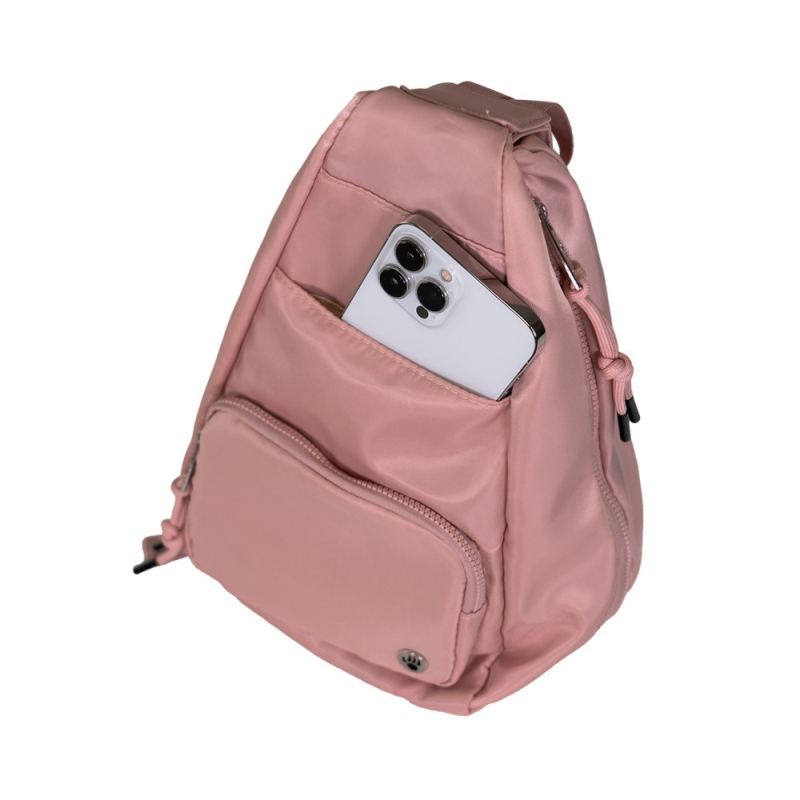 New Arrivals Bearpaw Sporty Convertible Backpack/Sling Blush