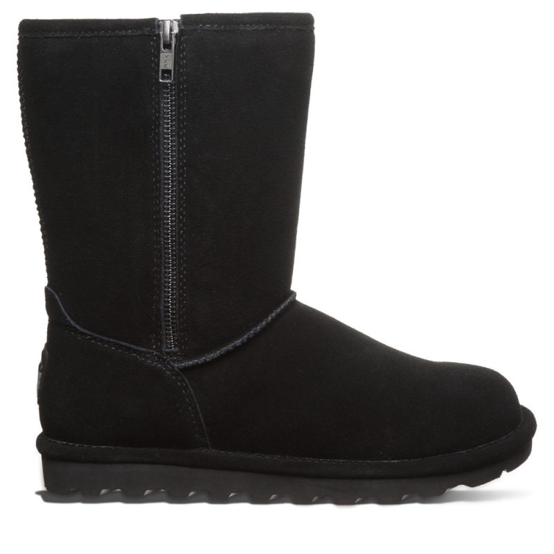 New Arrivals Bearpaw Women's Elle Short Zipper Black