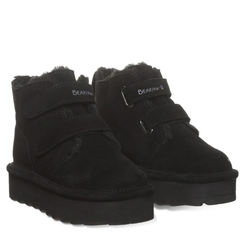 New Arrivals Bearpaw Kids' Retro Larisa Youth Black