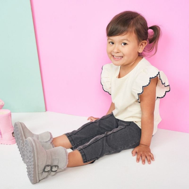 New Arrivals Bearpaw Kids' Katya Toddler Gray Fog
