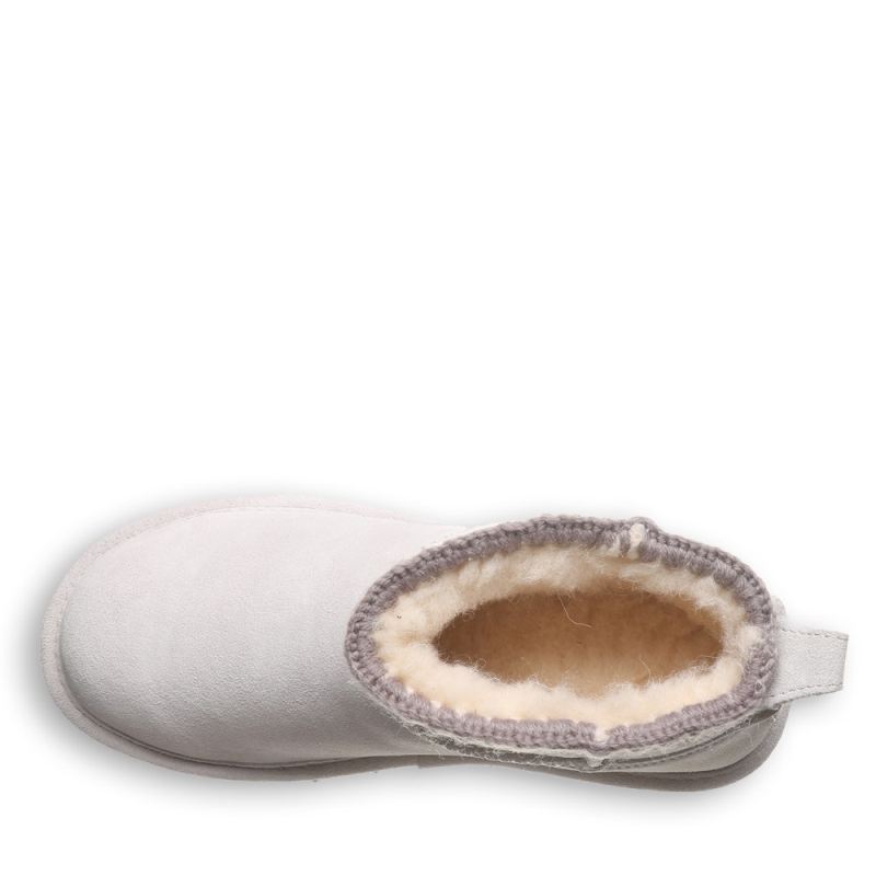 New Arrivals Bearpaw Women's Shorty Crochet Lunar Rock