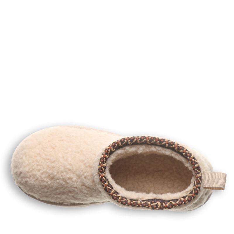 New Arrivals Bearpaw Kids' Snuggle Daphne Deco Youth Oat