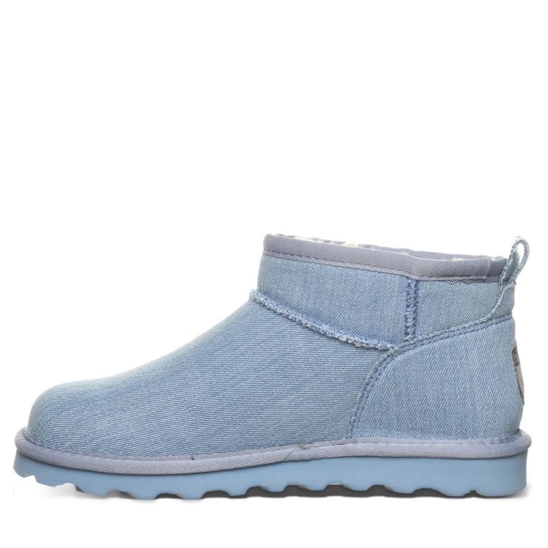 New Arrivals Bearpaw Women's Shorty Vegan Denim Blue
