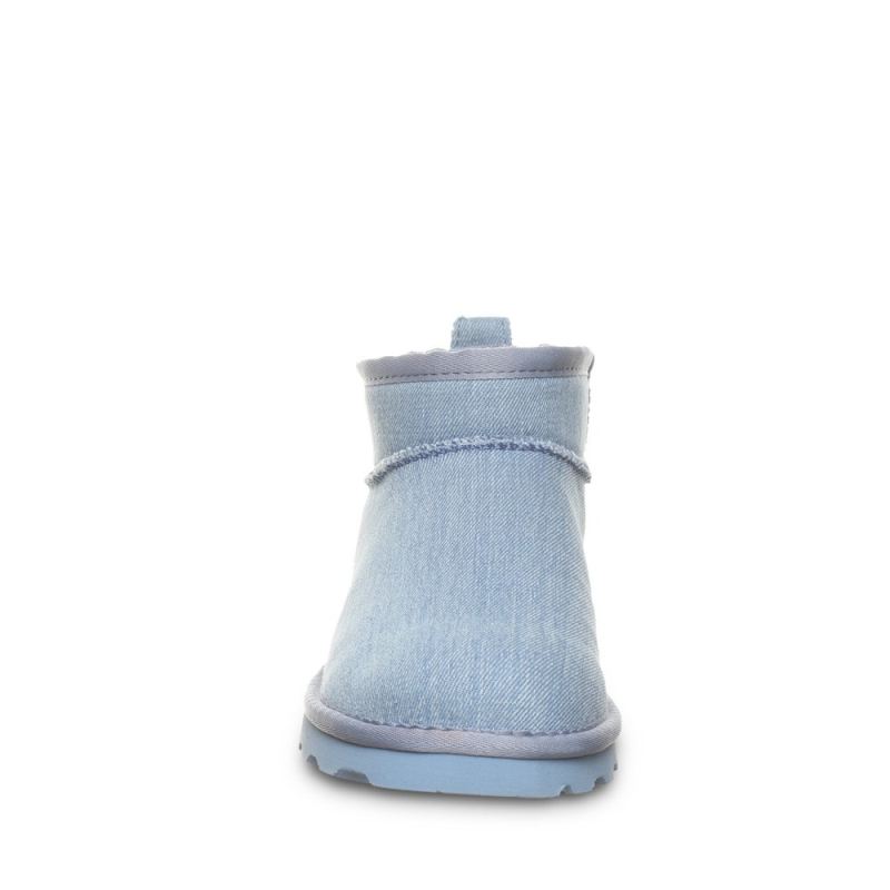 New Arrivals Bearpaw Women's Shorty Vegan Denim Blue