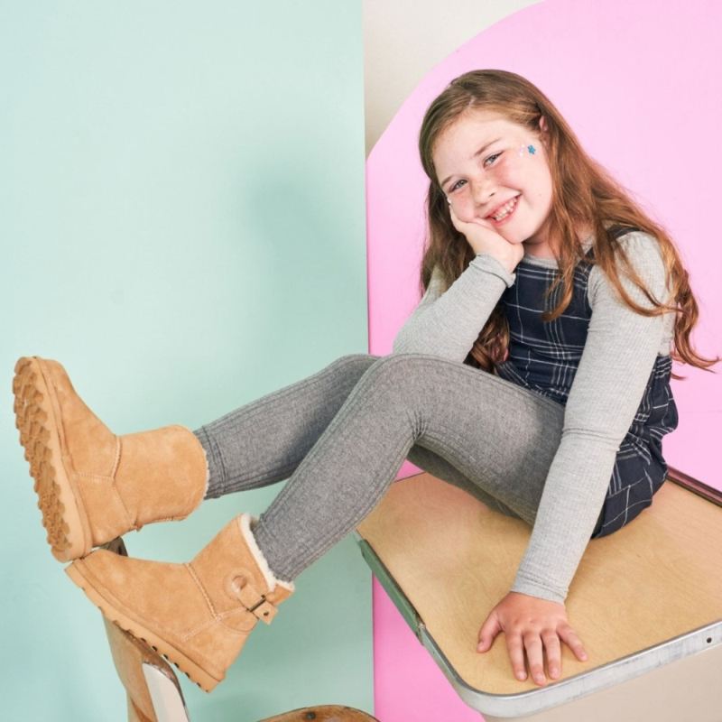 New Arrivals Bearpaw Kids' Isabelle Youth Iced Coffee