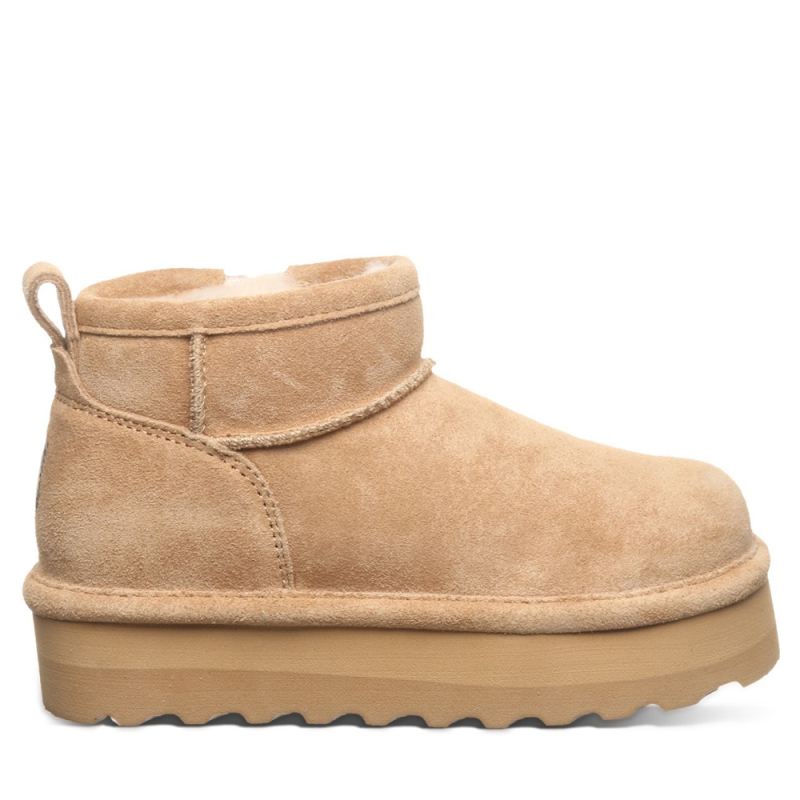 New Arrivals Bearpaw Kids' Retro Shorty Youth Iced Coffee Solid