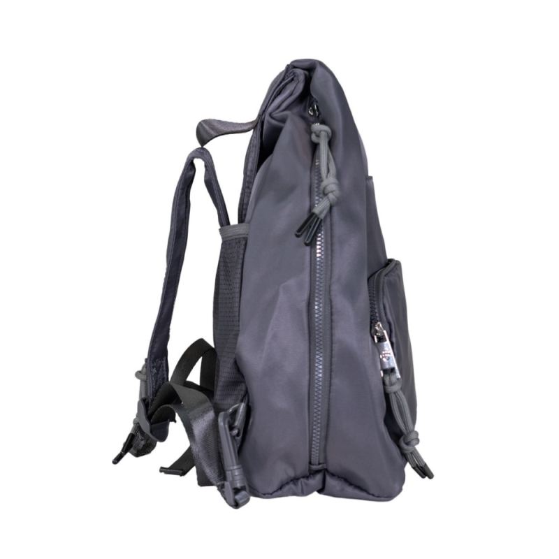 New Arrivals Bearpaw Men's Sporty Convertible Backpack/Sling Dark Gray