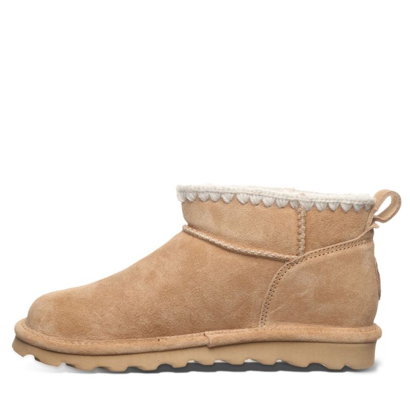 New Arrivals Bearpaw Women's Shorty Crochet Iced Coffee