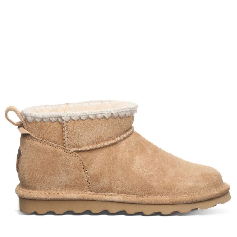 New Arrivals Bearpaw Women's Shorty Crochet Iced Coffee