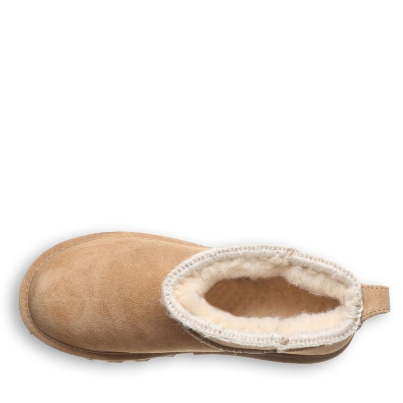 New Arrivals Bearpaw Women's Shorty Crochet Iced Coffee